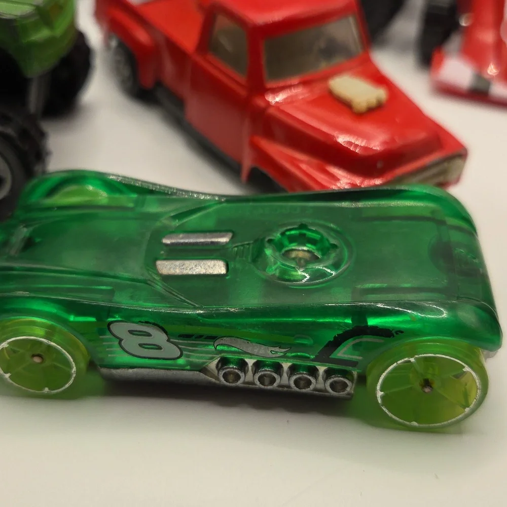 Die Cast. And Plastic Cars And Trucks